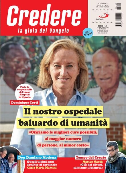 Credere – 28 Agosto 2022 Cover