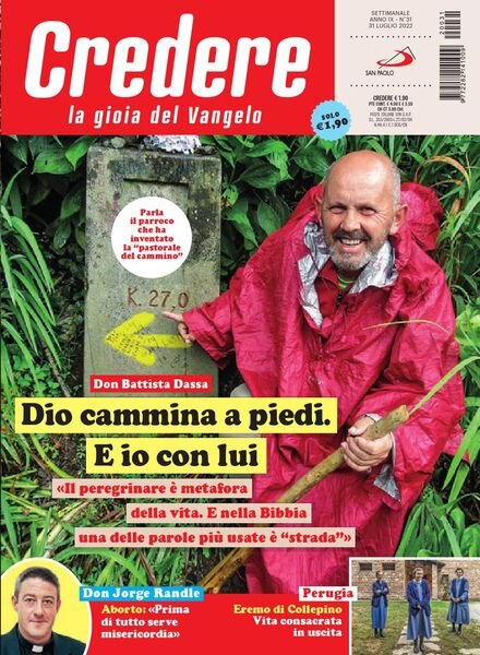 Credere – 31 Luglio 2022 Cover
