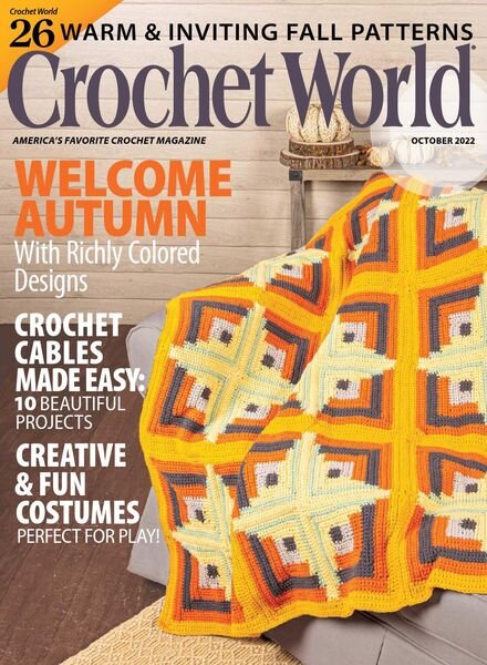 Crochet World – October 2022 Cover
