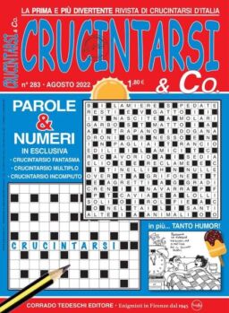 Crucintarsi & Co – agosto 2022