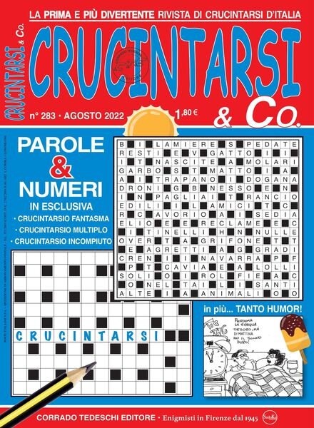 Crucintarsi & Co – agosto 2022 Cover