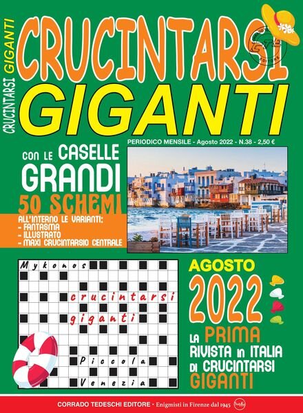 Crucintarsi Giganti – 10 agosto 2022 Cover