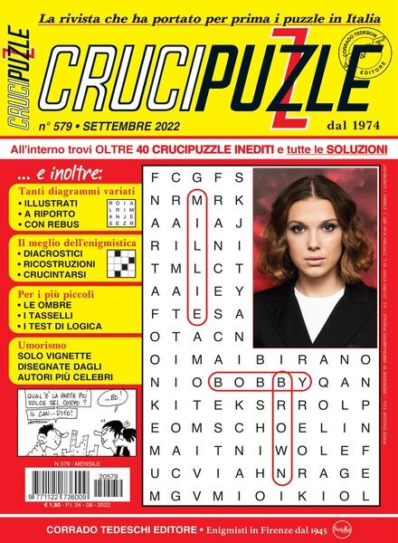 Crucipuzzle – agosto 2022 Cover