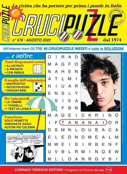 Crucipuzzle – luglio 2022 Cover
