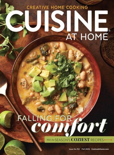 Cuisine at Home – August 2022 Cover