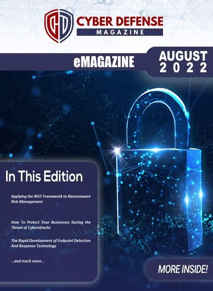Cyber Defense Magazine – August 2022 Cover