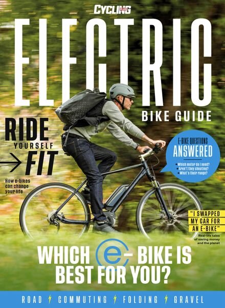 Cycling Plus Electric Bike Guide – July 2022 Cover
