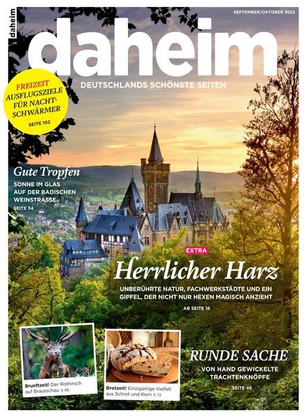 Daheim – September 2022 Cover