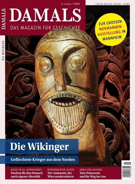 Damals – September 2022 Cover