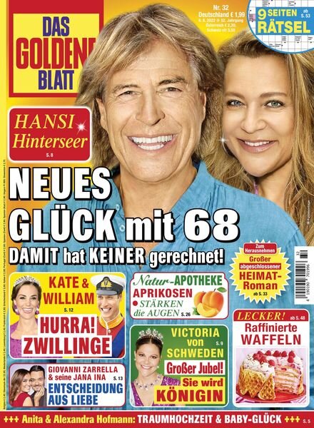 Das Goldene Blatt – 06 August 2022 Cover