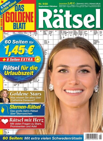 Das Goldene Blatt-Ratsel – August 2022 Cover