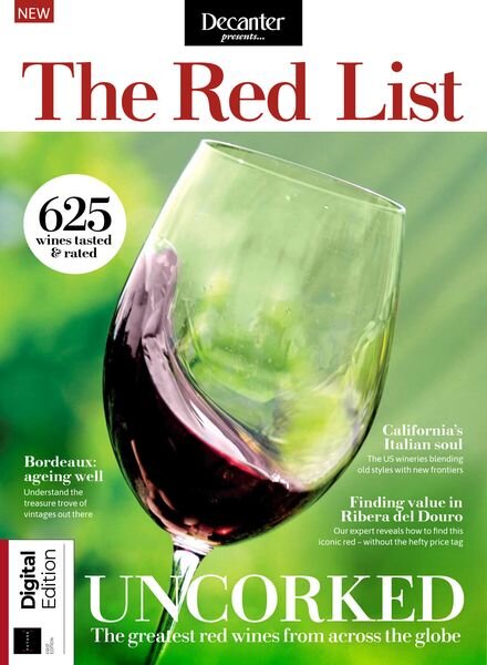 Decanter Presents – The Red List – 1st Edition 2022 Cover