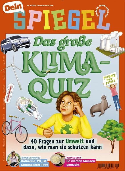 Dein SPIEGEL – September 2022 Cover