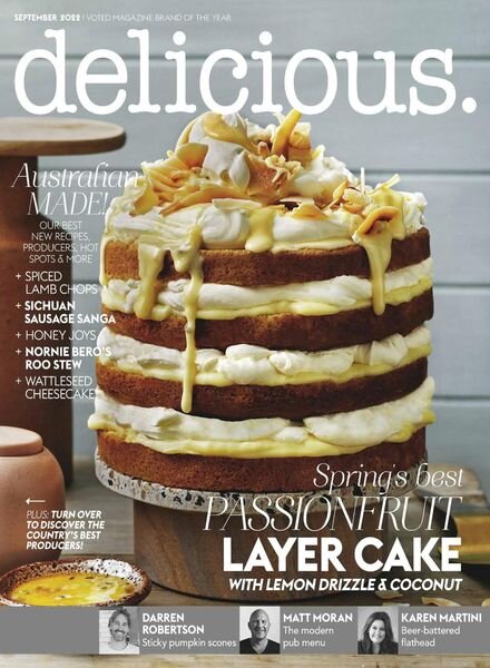 delicious Australia – September 2022 Cover