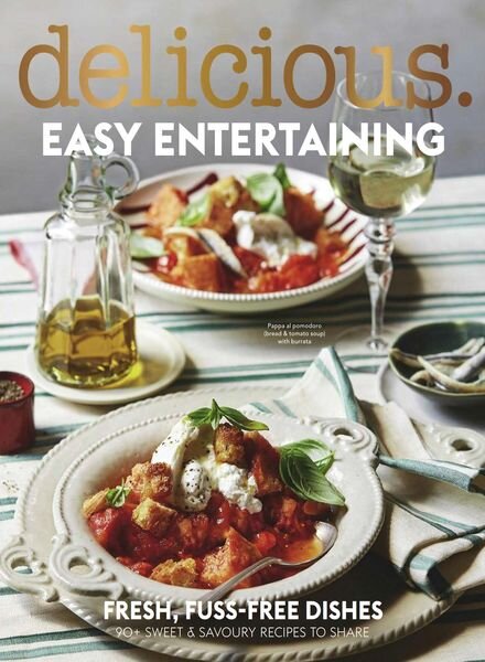 delicious Cookbooks – August 2022 Cover