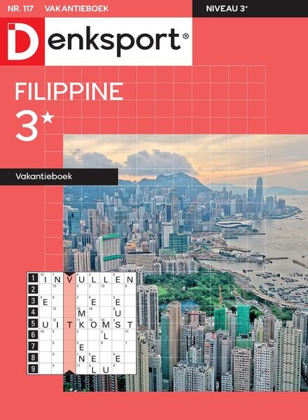 Denksport Filippine 3 Vakantieboek – juli 2022 Cover