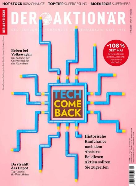 Der Aktionar – 29 Juli 2022 Cover