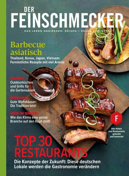 Der Feinschmecker – 30 Juli 2022 Cover