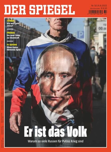 DER SPIEGEL – 05 August 2022 Cover