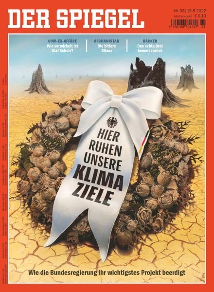 Der SPIEGEL – 14 August 2022 Cover