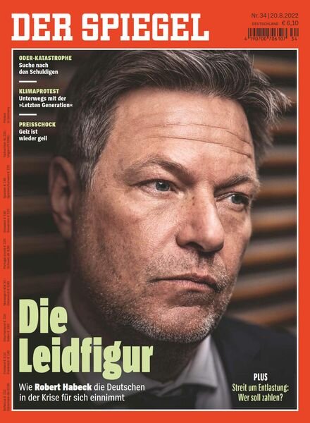 DER SPIEGEL – 20 August 2022 Cover