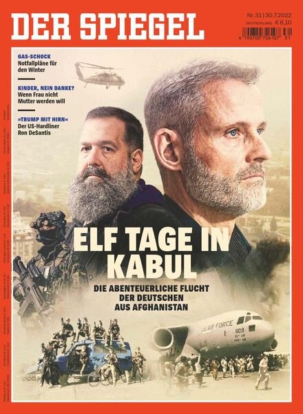 DER SPIEGEL – 29 Juli 2022 Cover