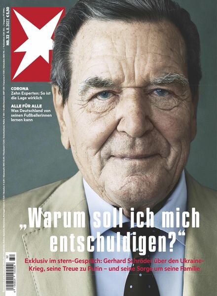 Der Stern – 04 August 2022 Cover