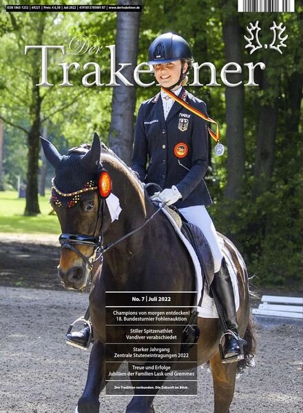 Der Trakehner – Juli 2022 Cover