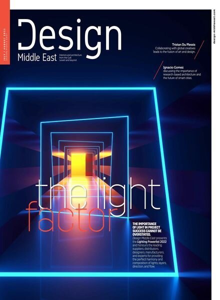Design Middle East – July-August 2022 Cover
