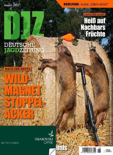 Deutsche Jagdzeitung – August 2022 Cover