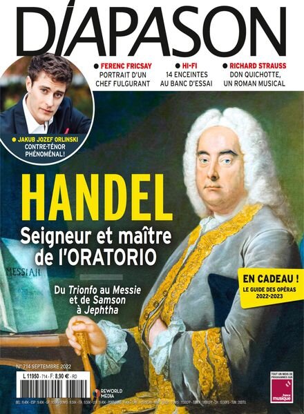 Diapason – septembre 2022 Cover