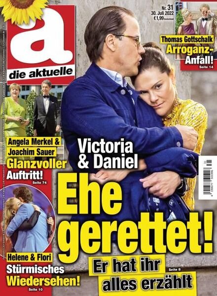die aktuelle – 29 Juli 2022 Cover