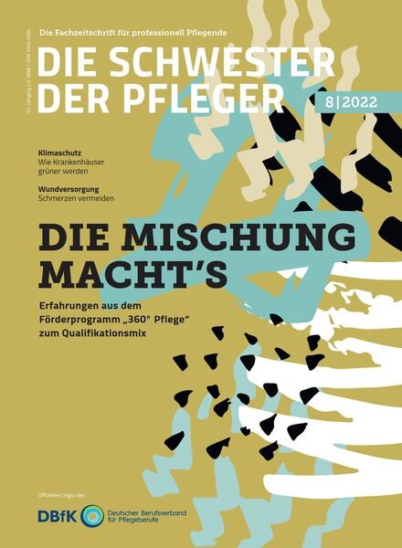 Die Schwester Der Pfleger – Nr 8 2022 Cover