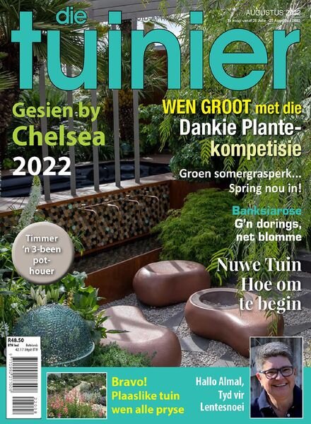 Die Tuinier Tydskrif – Augustus 2022 Cover