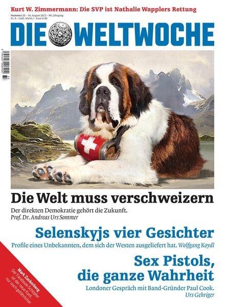 Die Weltwoche – 18 August 2022 Cover