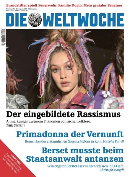 Die Weltwoche – 25 August 2022 Cover
