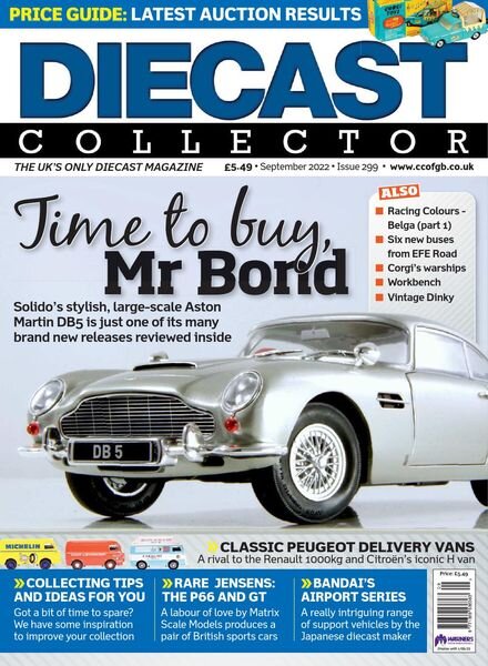 Diecast Collector – Issue 299 – September 2022 Cover