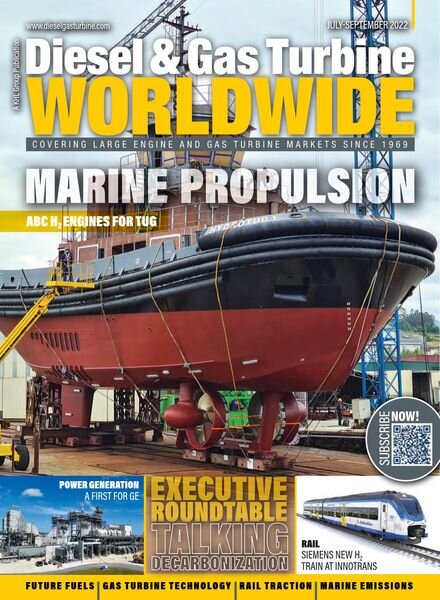 Diesel & Gas Turbine Worldwide – July-September 2022 Cover