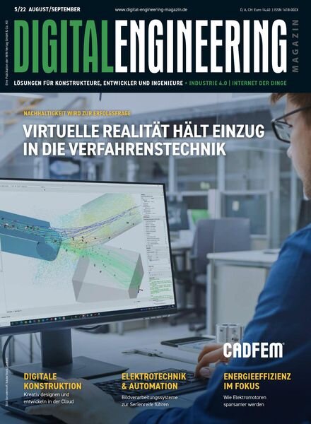 Digital Engineering Germany – August-September 2022 Cover