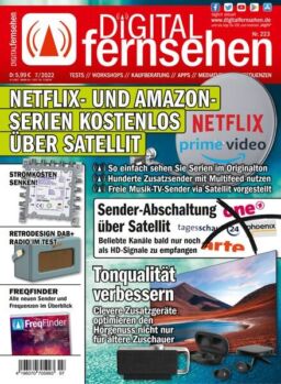 Digital Fernsehen – 01 Juli 2022