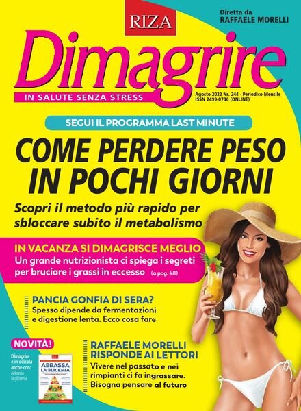 Dimagrire – Agosto 2022 Cover