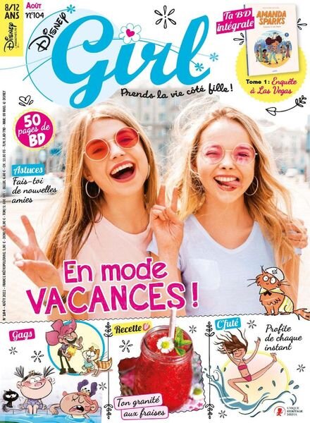 Disney Girl – aout 2022 Cover