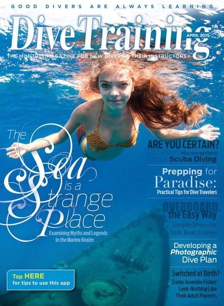 Dive Training – April 2015 Cover