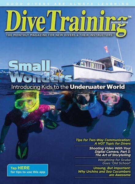 Dive Training – August 2014 Cover