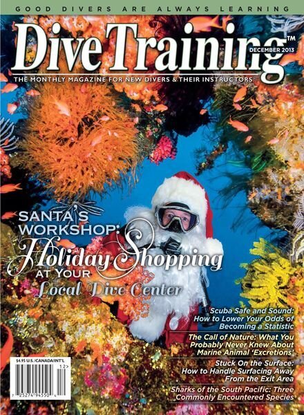 Dive Training – December 2013 Cover