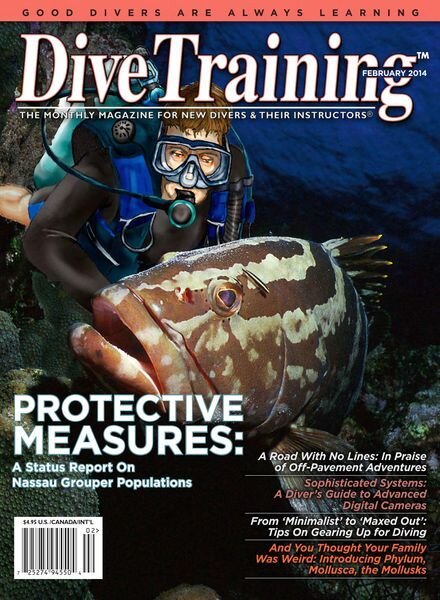 Dive Training – February 2014 Cover
