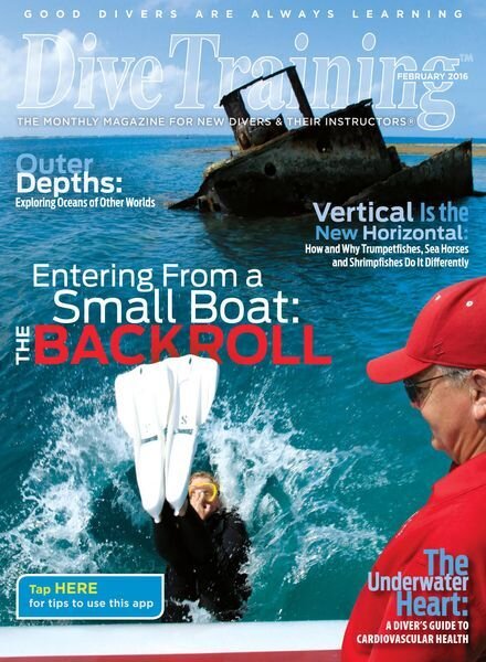 Dive Training – February 2016 Cover