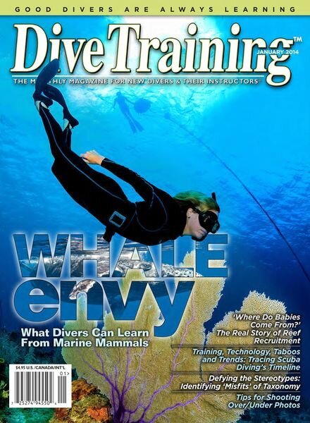 Dive Training – January 2014 Cover