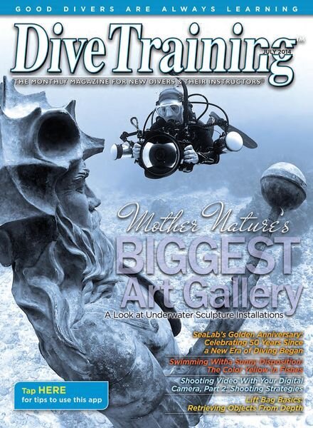 Dive Training – July 2014 Cover
