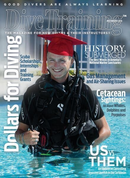 Dive Training – July 2018 Cover